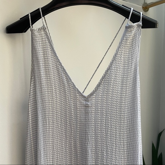 Derek Lam 10 Crosby Split Strap Maxi Dress w/ Pockets - Picture 4 of 9